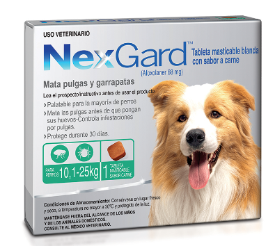 NexGard L (10,1 a 25 Kilos) Caja x 1 Tableta