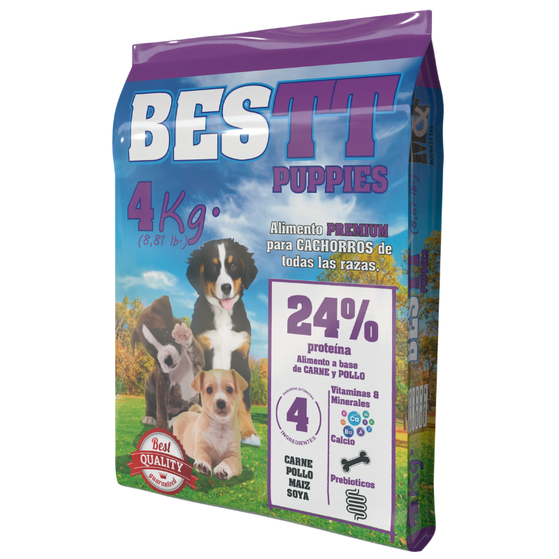 Bestt Puppies Performance Bolsa x 4 kilos