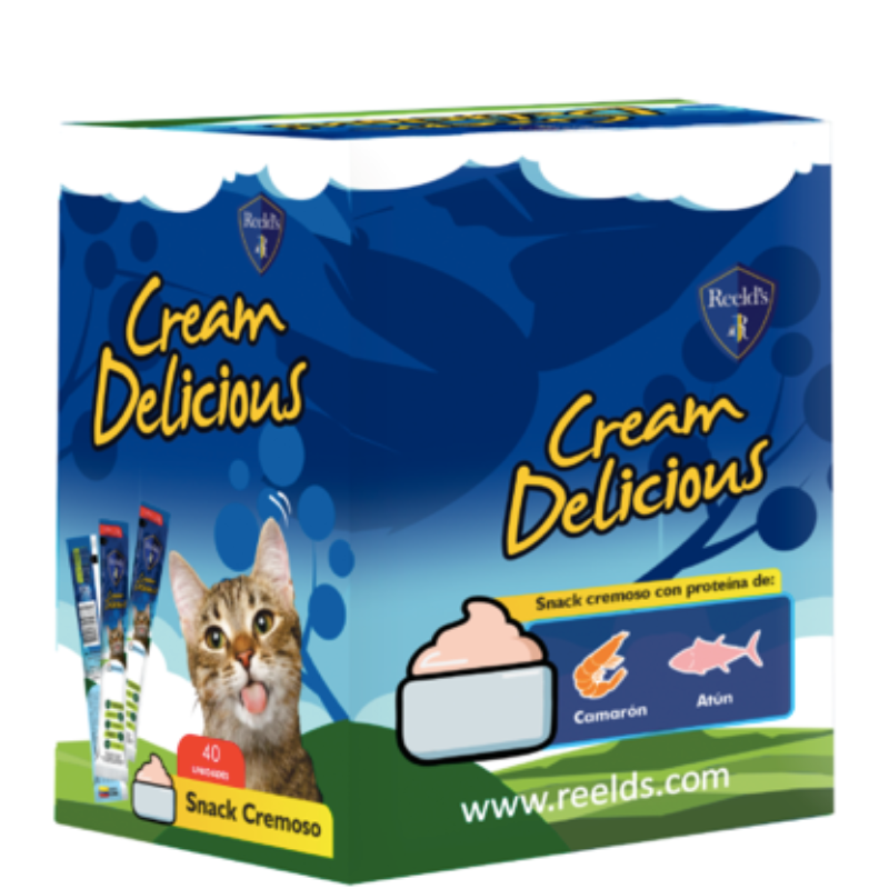Cream Delicious Caja x 12 Sobres x 4 Sabores