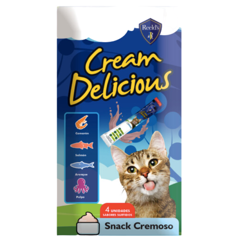 Cream Delicious Sobre x 4 Sabores