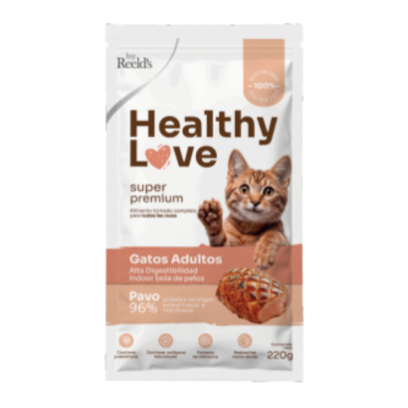 Healthy Love Gatos Adultos Pavo x 100 Gramos