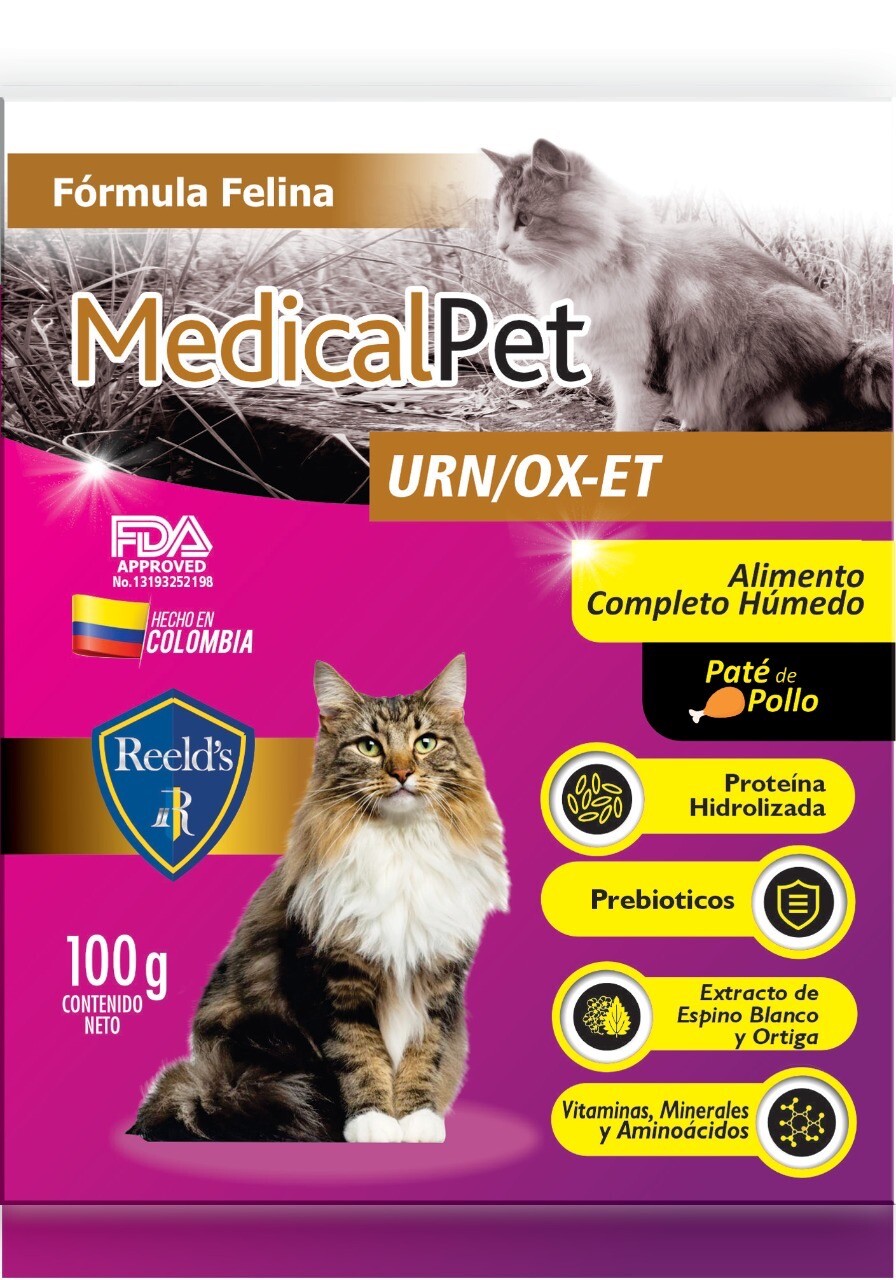 Medical Pet URN Gatos Sobre x 100 Gramos