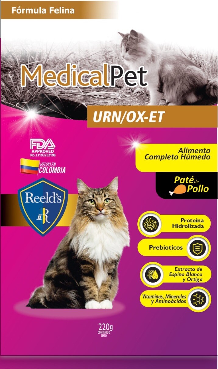 Medical Pet URN Gatos Sobre x 220 Gramos