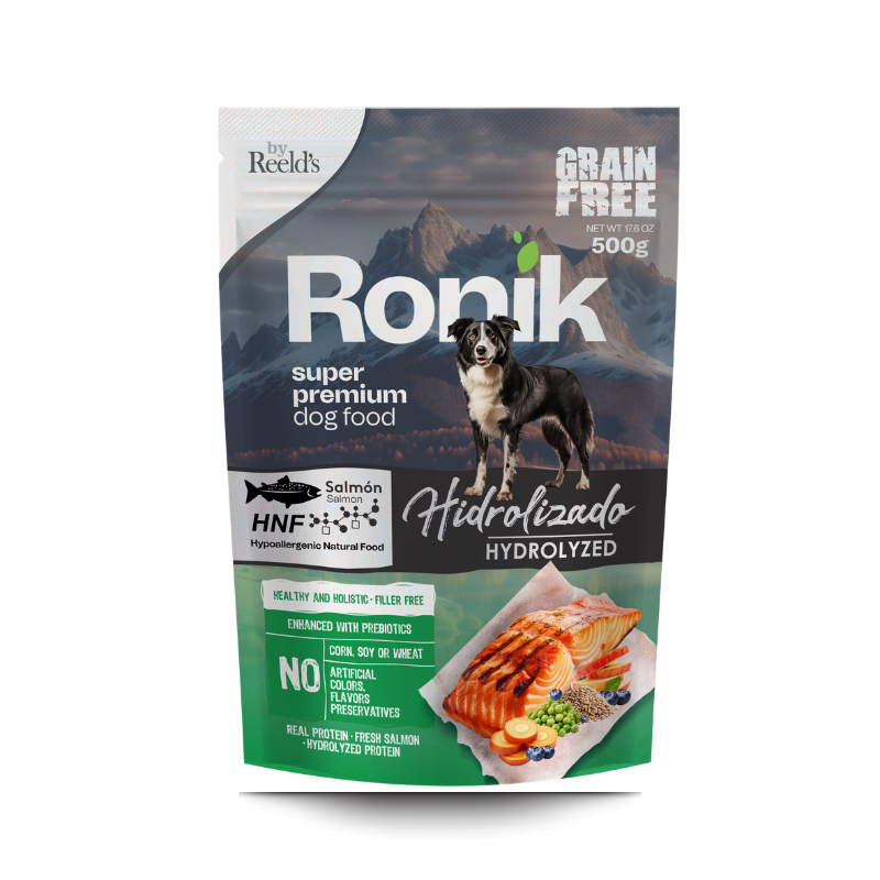 Ronik Grain Free Hidrolizado Sabor Salmón Sobre x 500 gramos
